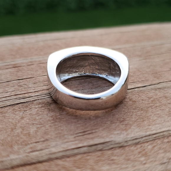 Lapis Lazuli & Sterling Silver (Size 6) - Picture 2 of 6